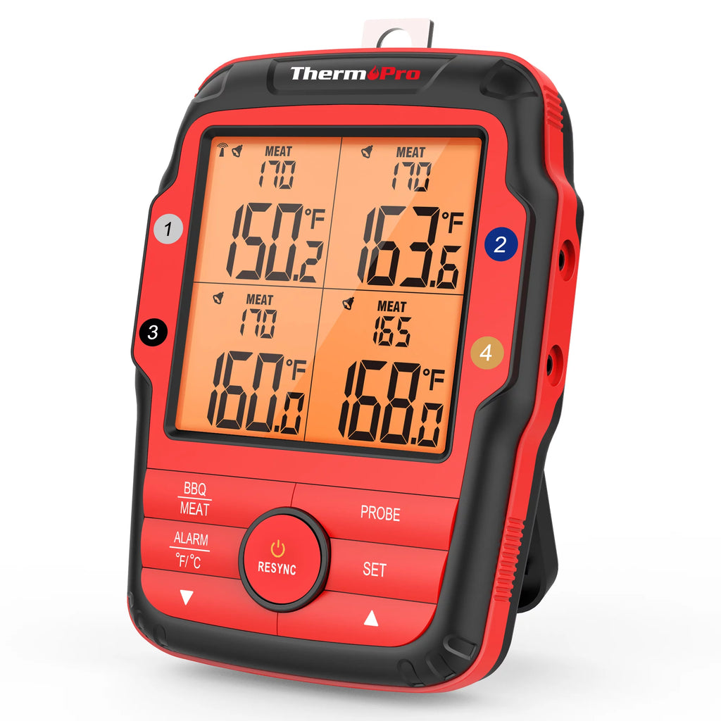 500FT Wireless Meat Thermometer with 4 Probes R428138