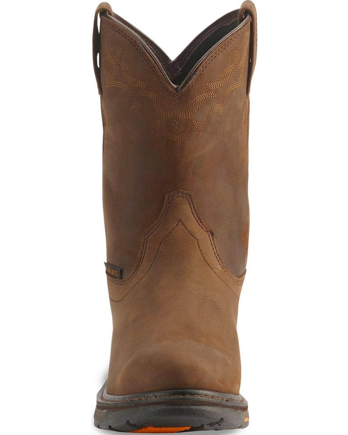 Brown Pull-On Work Boots I980