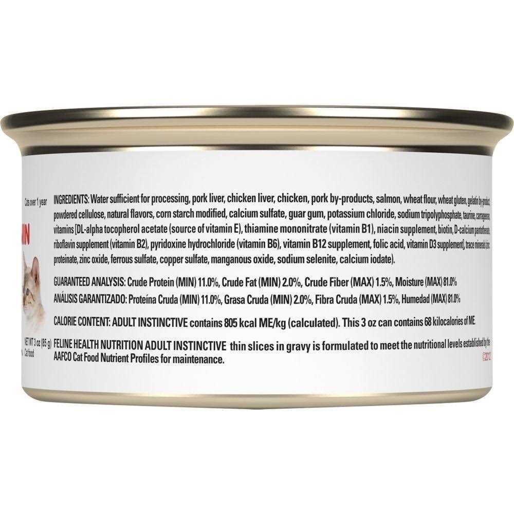 3 oz Thin Slices In Gravy Canned Cat Food Q632824
