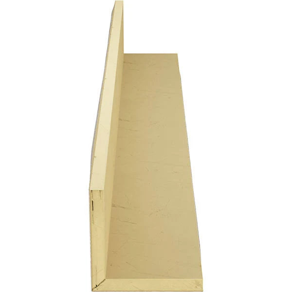 White 2-Sided Faux Wood Ceiling Beam G618257