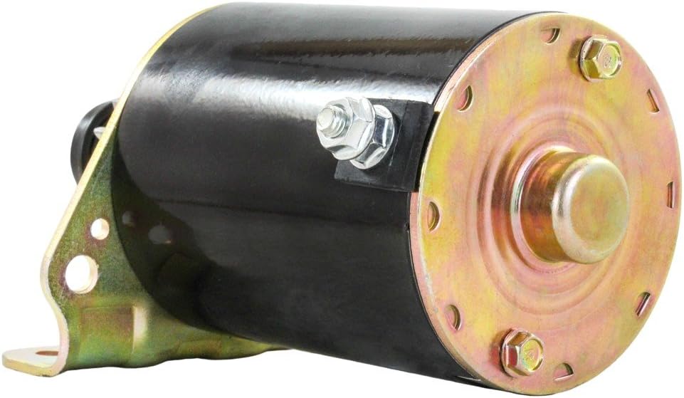 Starter Motor Compatible With Briggs & Stratton Cub Cadet 16.5 17 17.5 Hp Engine 14 Tooth Steel Drive Pack of 2 I91427