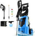 Green Electric Pressure Washer with 4 Nozzles C966319