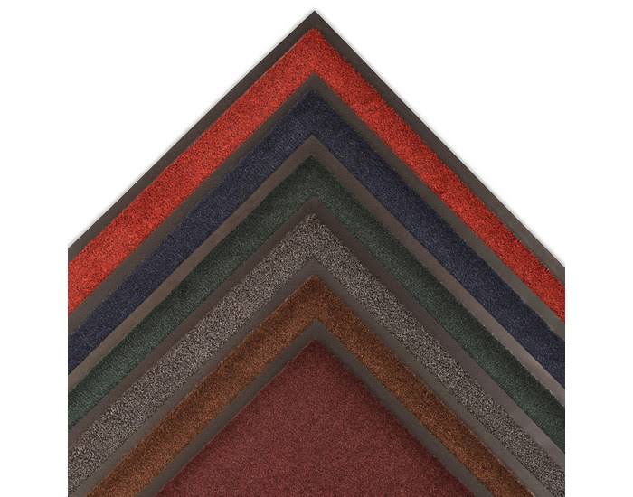 Navy Indoor Carpeted Entry Mat, Vinyl Backing, 3 ft Length x 60 ft Width T540555