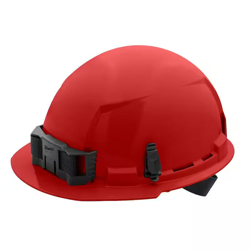 Red Type 1 Class E Front Brim Non-Vented Hard Hat 5-Pack O99546