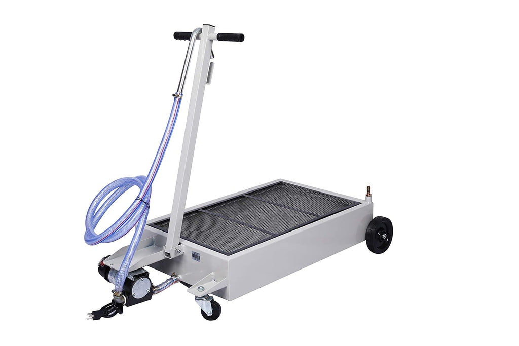 15-Gallon Oil Drain Pan with Hand Pump V52988