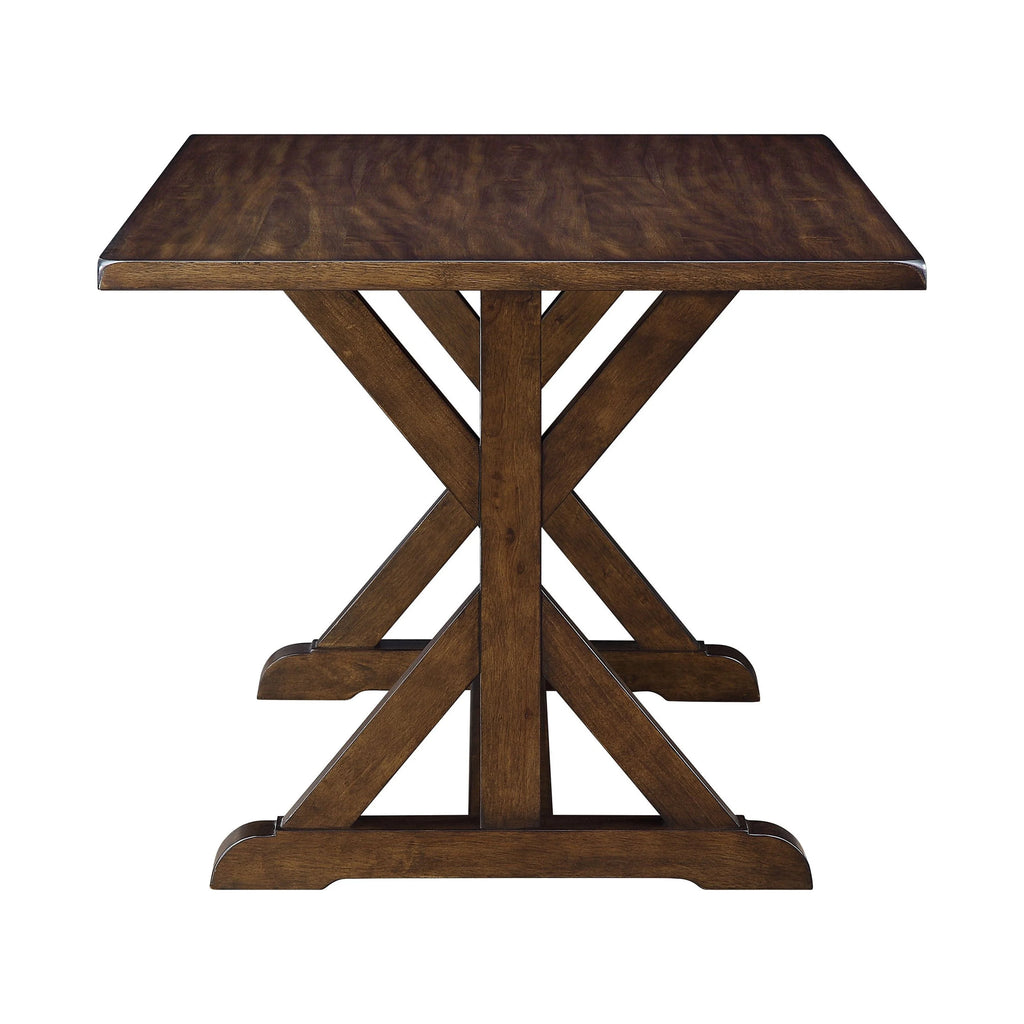 Dark Brown Modern Farmhouse Dining Table H944643