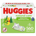 Unscented Hypoallergenic Baby Wipes, 768 Wipes Total N164