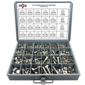575 Piece Stainless Steel Hex Cap Screws Bolts Nuts Washers Assortment Kit V305817