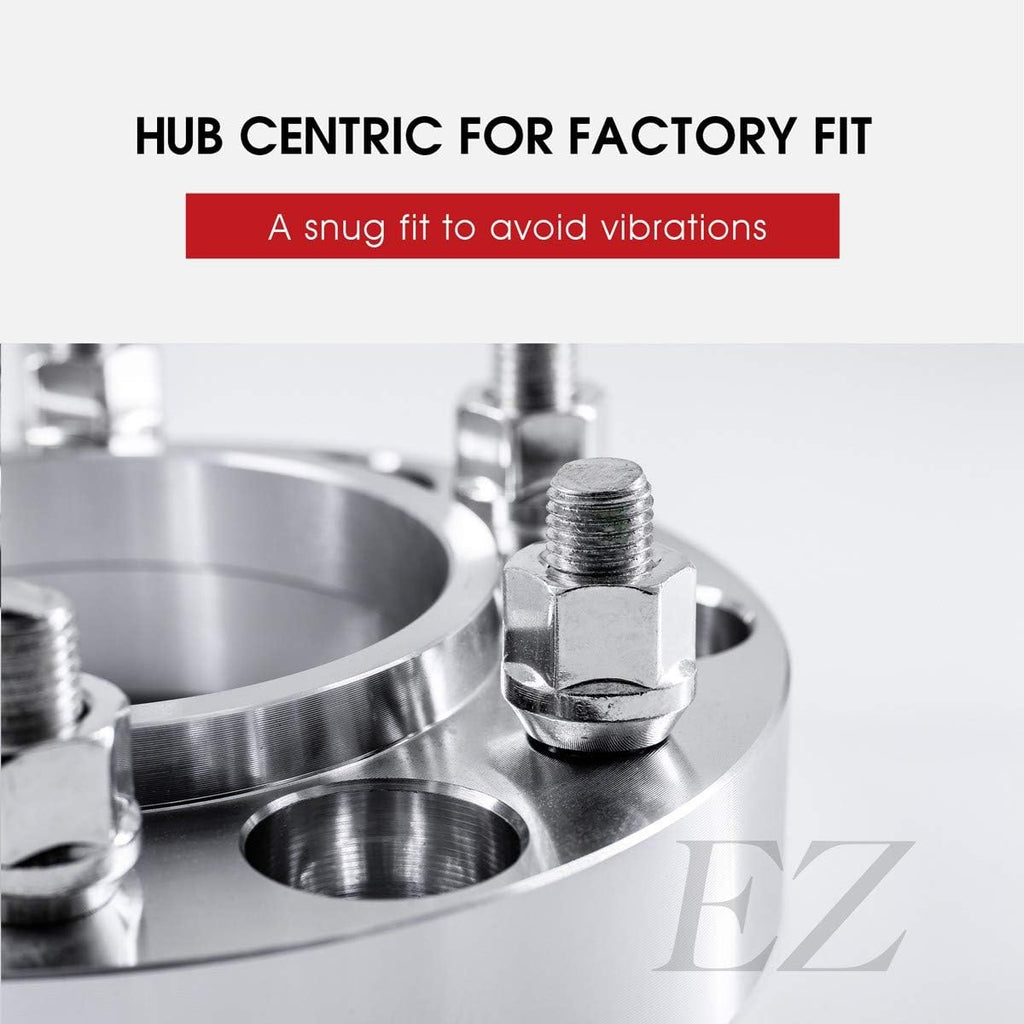 4 Hub Centric Wheel Adapters 5x4.5 1" N596