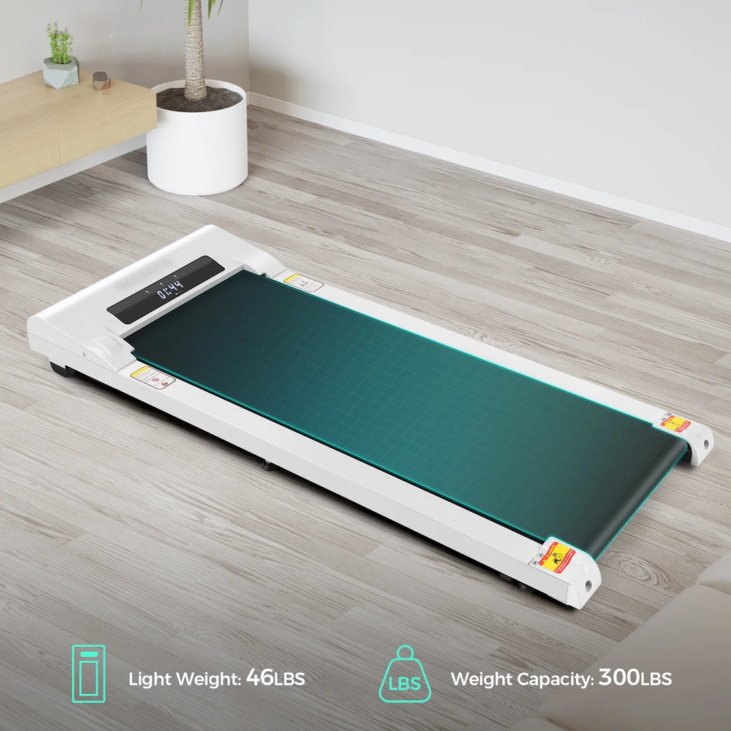 2.5HP Slim Compact Under Desk Treadmill with LED Display R8052