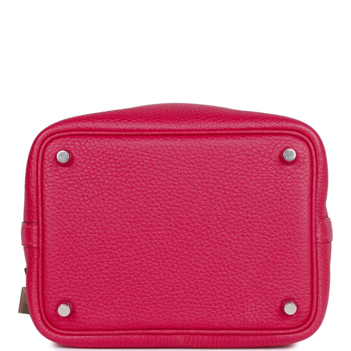 Framboise Clemence and Matte Alligator Touch 18 Picotin Lock N4079