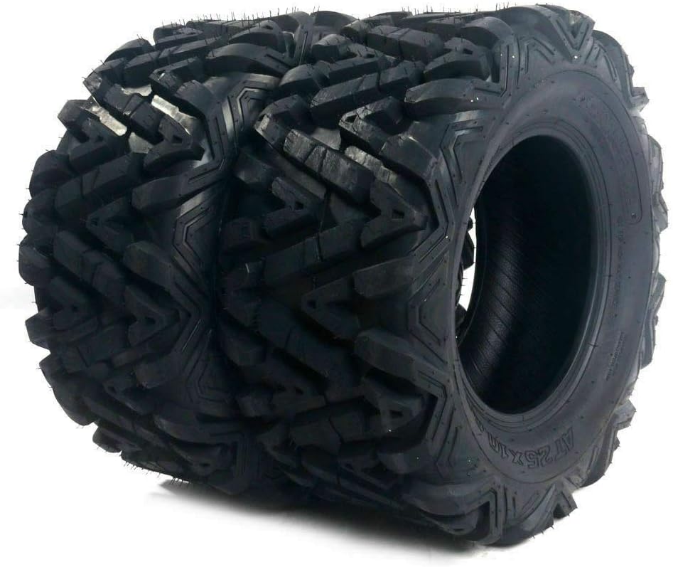 Set of 2 All-Terrain Tubeless ATV UTV Tires 27x9-12 6PR G362