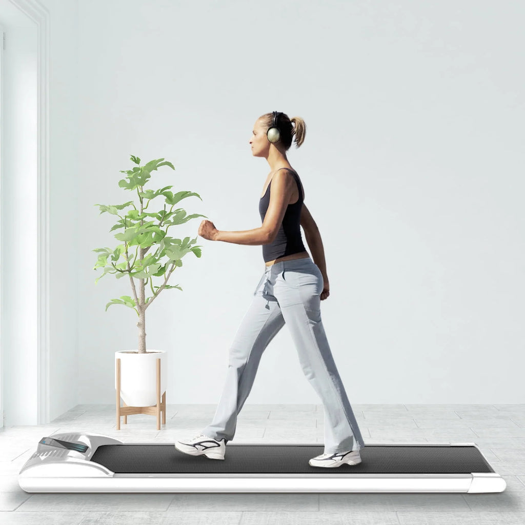 220lbs Portable Electric Walking Pad with LED Display U4690