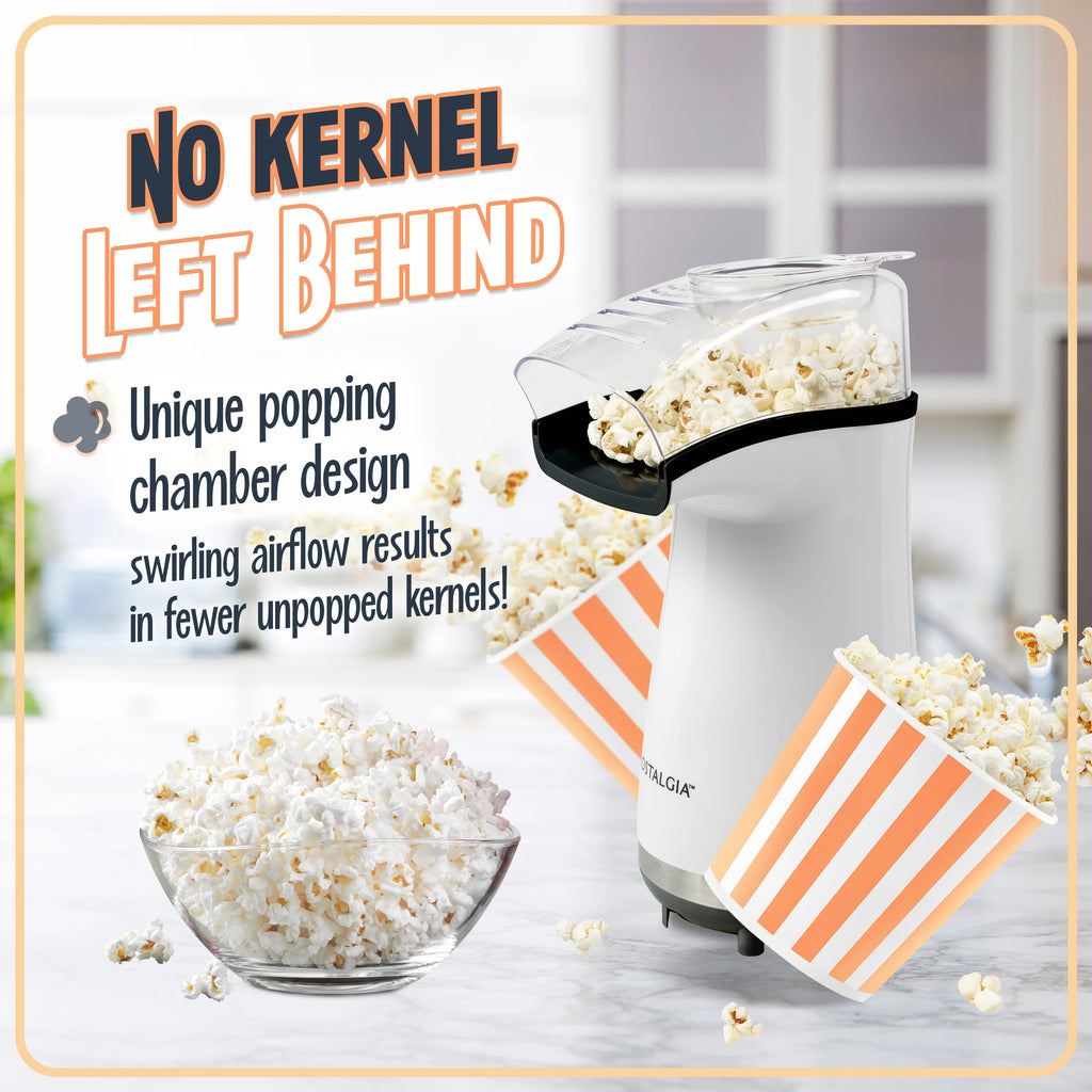 White Popcorn Maker W2023