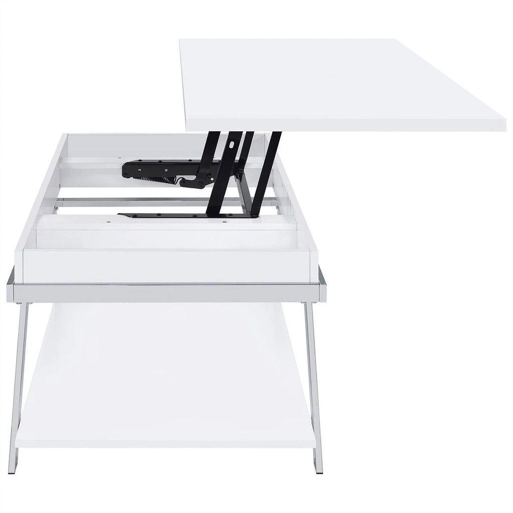 Contemporary Wood Lift Top Coffee Table O3353