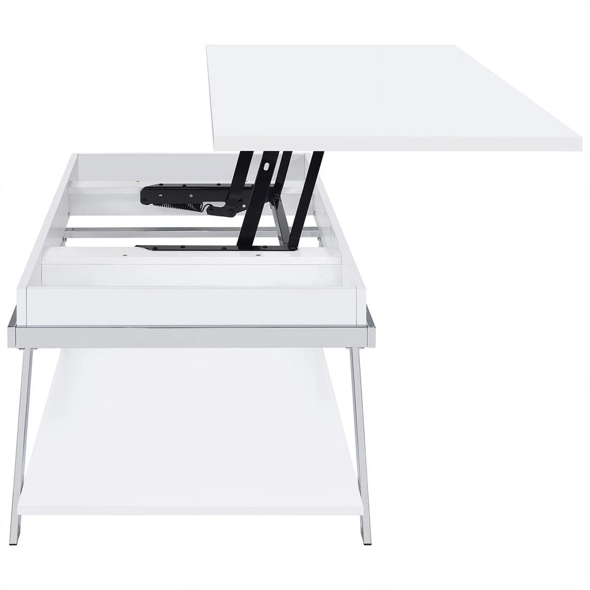 Contemporary Wood Lift Top Coffee Table O3353