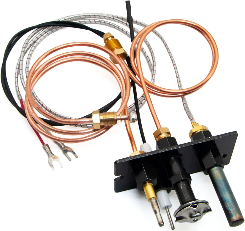 Propane and Natural Gas 3 Way Pilot Assembly for Fireplace and Stoves E77945