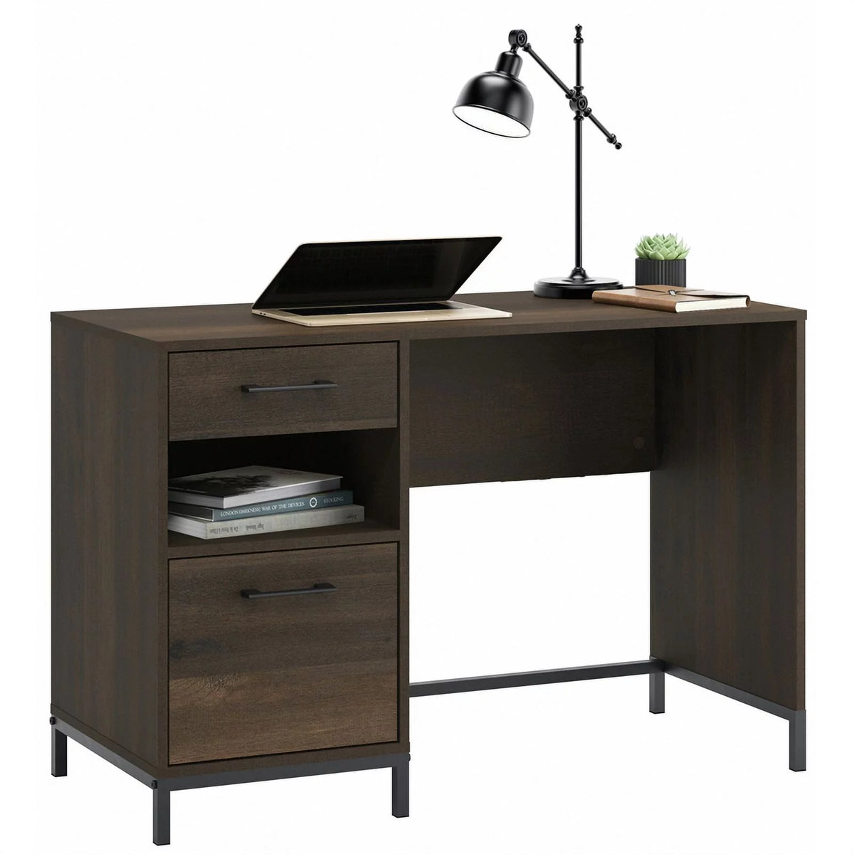 Contemporary Engineered Wood Desk B42127