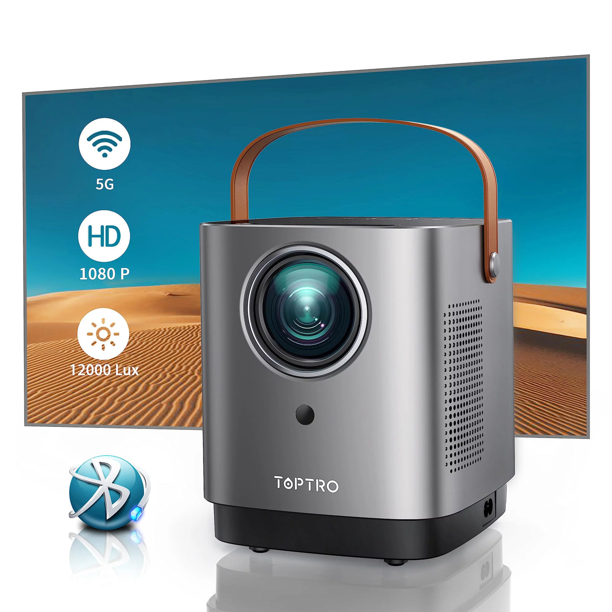 5G WiFi Bluetooth 1080P Projector Z5635