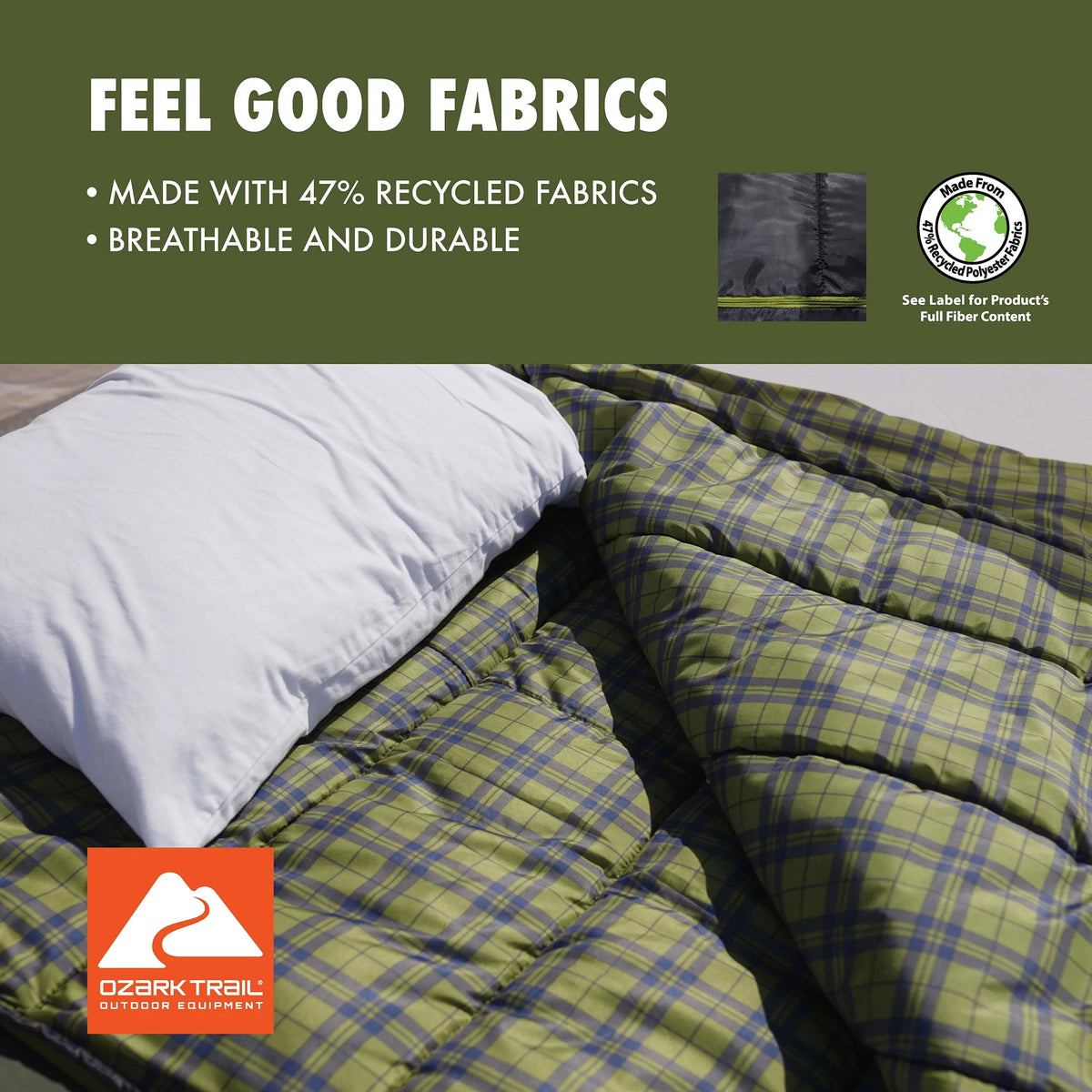 Oversized 30-Degree Rectangular Sleeping Bag R630