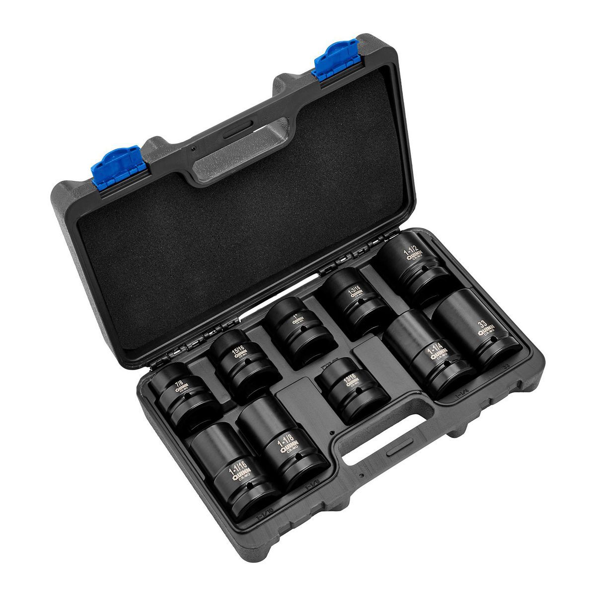 1 in. Drive SAE and Metric Impact Set, 10-Piece A361