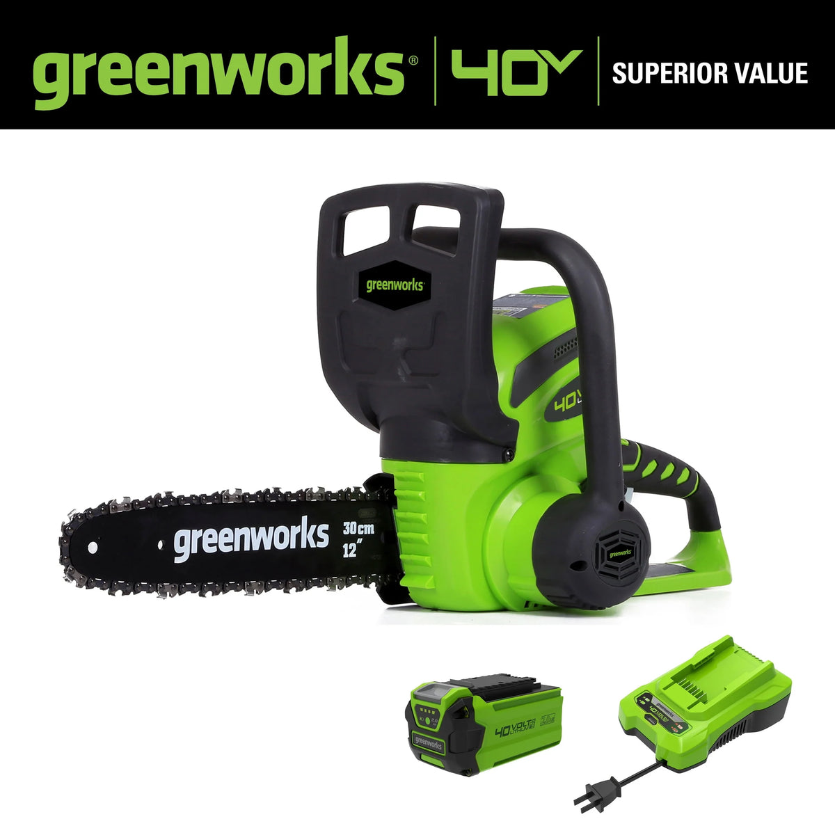 40 V Battery Powered Chainsaw W1566
