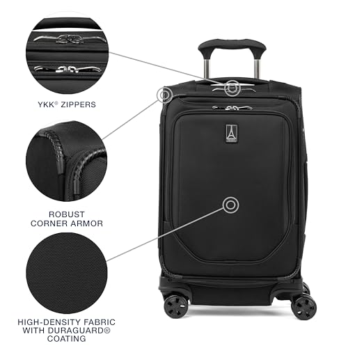 Lightweight Softside Expandable 8 Wheel Spinner Suitcase 29-Inch P645