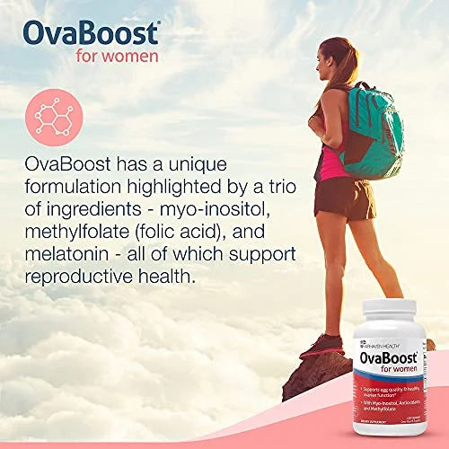 Myo-Inositol Folate CoQ10 Vitamins Fertility Supplement 120 Capsules F88034