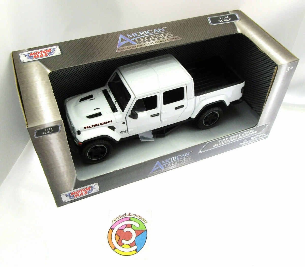 Black 1/24 Diecast Model Car G79360