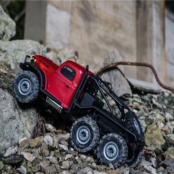 Red 6x6 RTR Crawler Q932