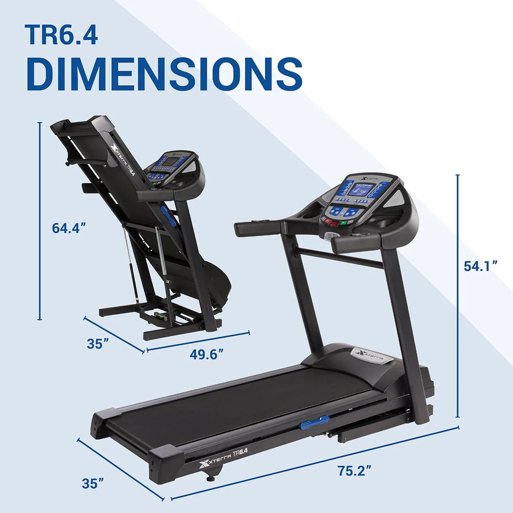 Folding Treadmill 2.75 HP 12 Incline Levels V36980