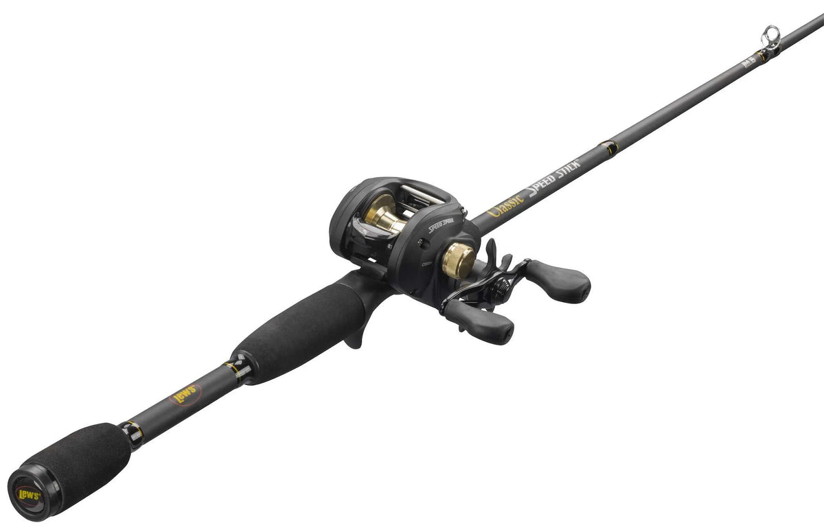 Black Baitcast Reel and Fishing Rod Combo L159570