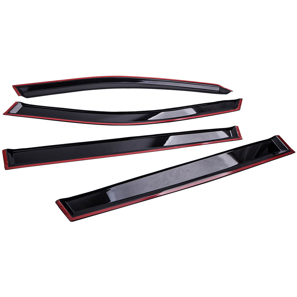 4Pcs Window Visor Sun Rain Guard Vent Shade O37178