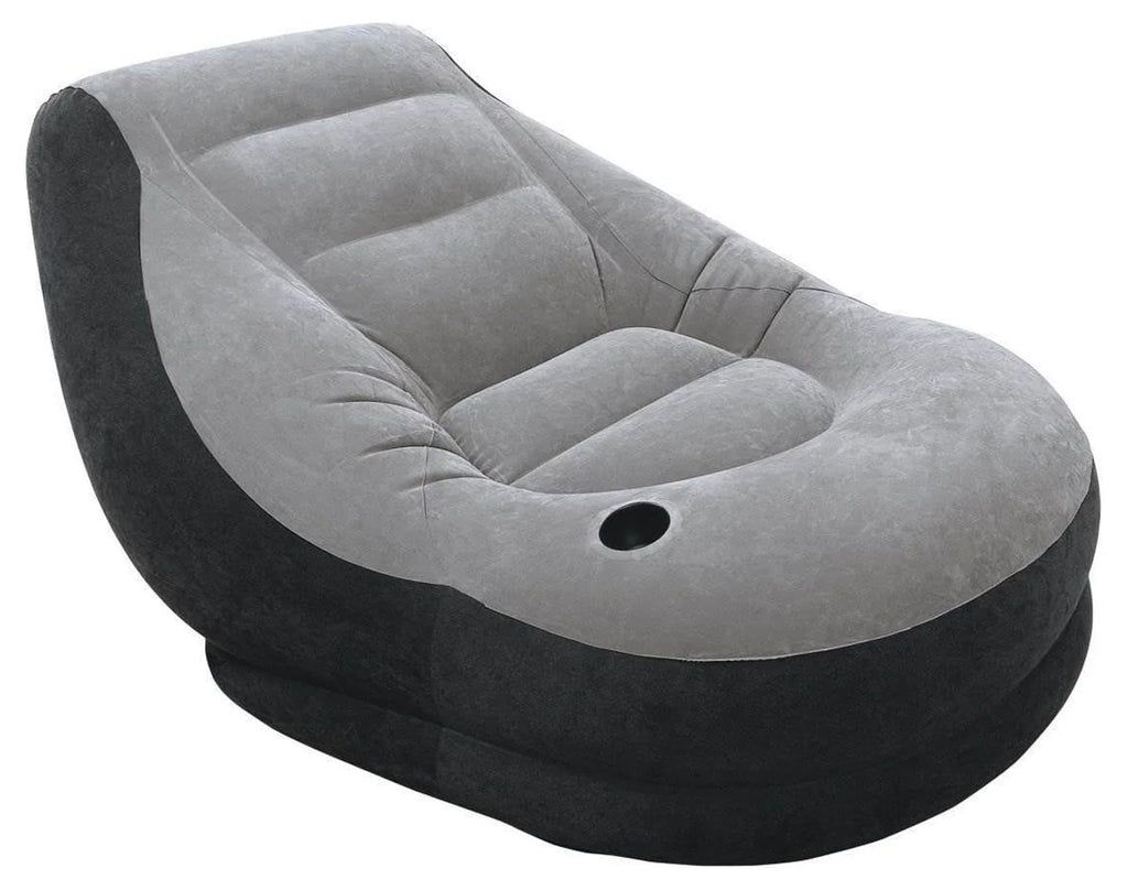 Inflatable Corner Sectional Sofa & Lounge Chair and Ottoman Set W363