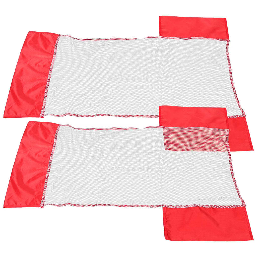 2 Pcs Swimming Pool Mesh Chair Net Bag Float Accessory V930231