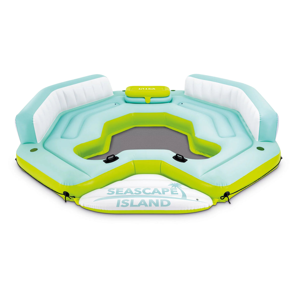 Inflatable Water Lounge with Built In Cooler and Backrests N7526