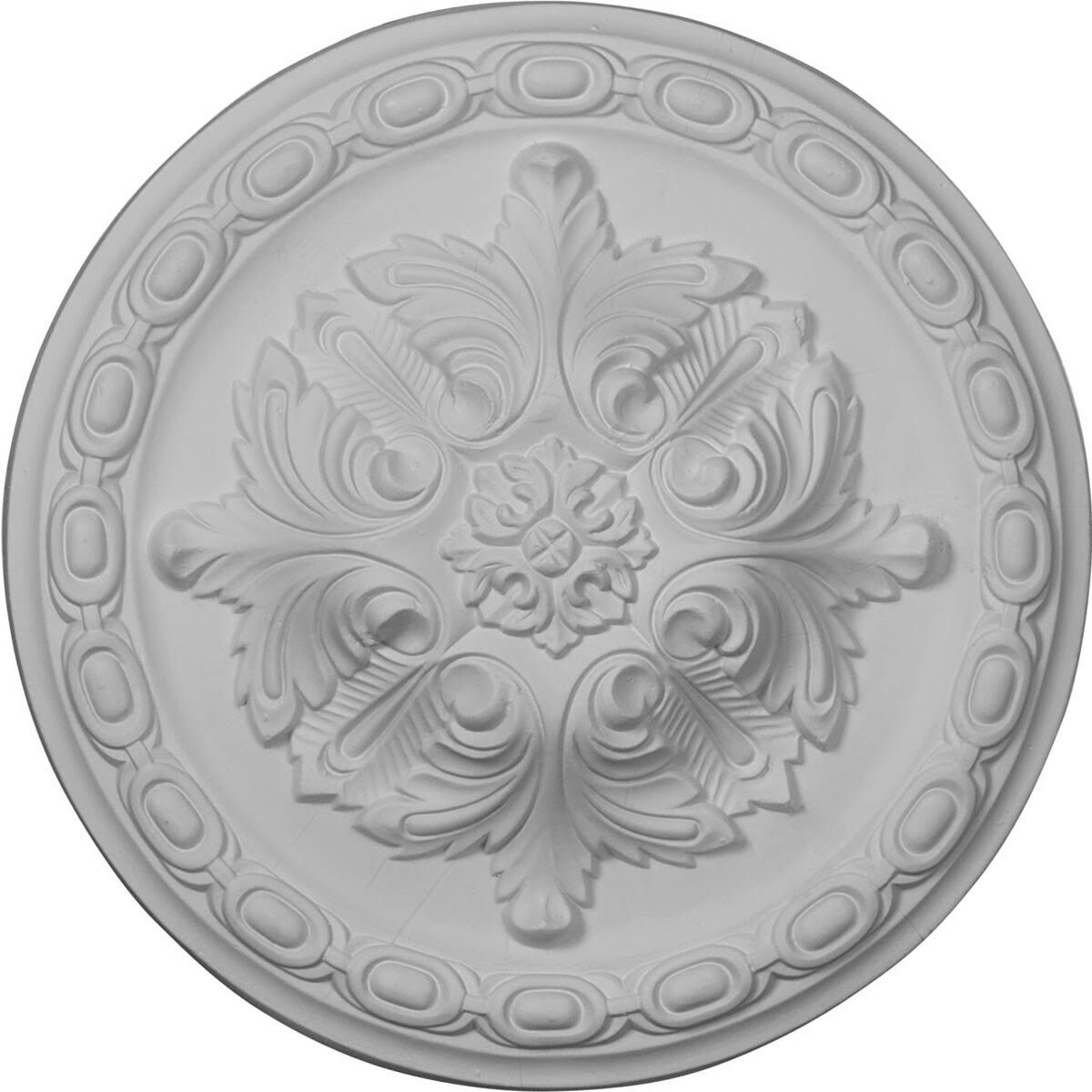 11 3/8x22OD x 2x22P Acanthus Ceiling Medallion B642