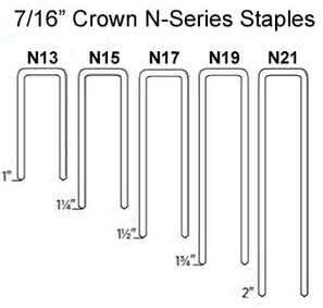 7/16-Inch Medium Crown Stapler X28913