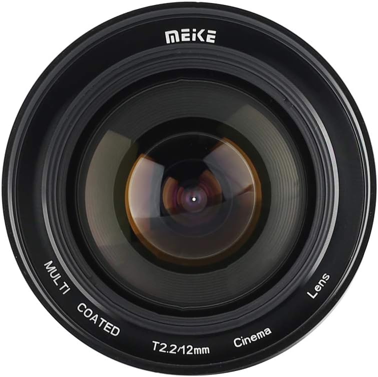12mm T2.2 Manual Focus Wide Angle Cinema Lens for M43 Mount Cameras T153356