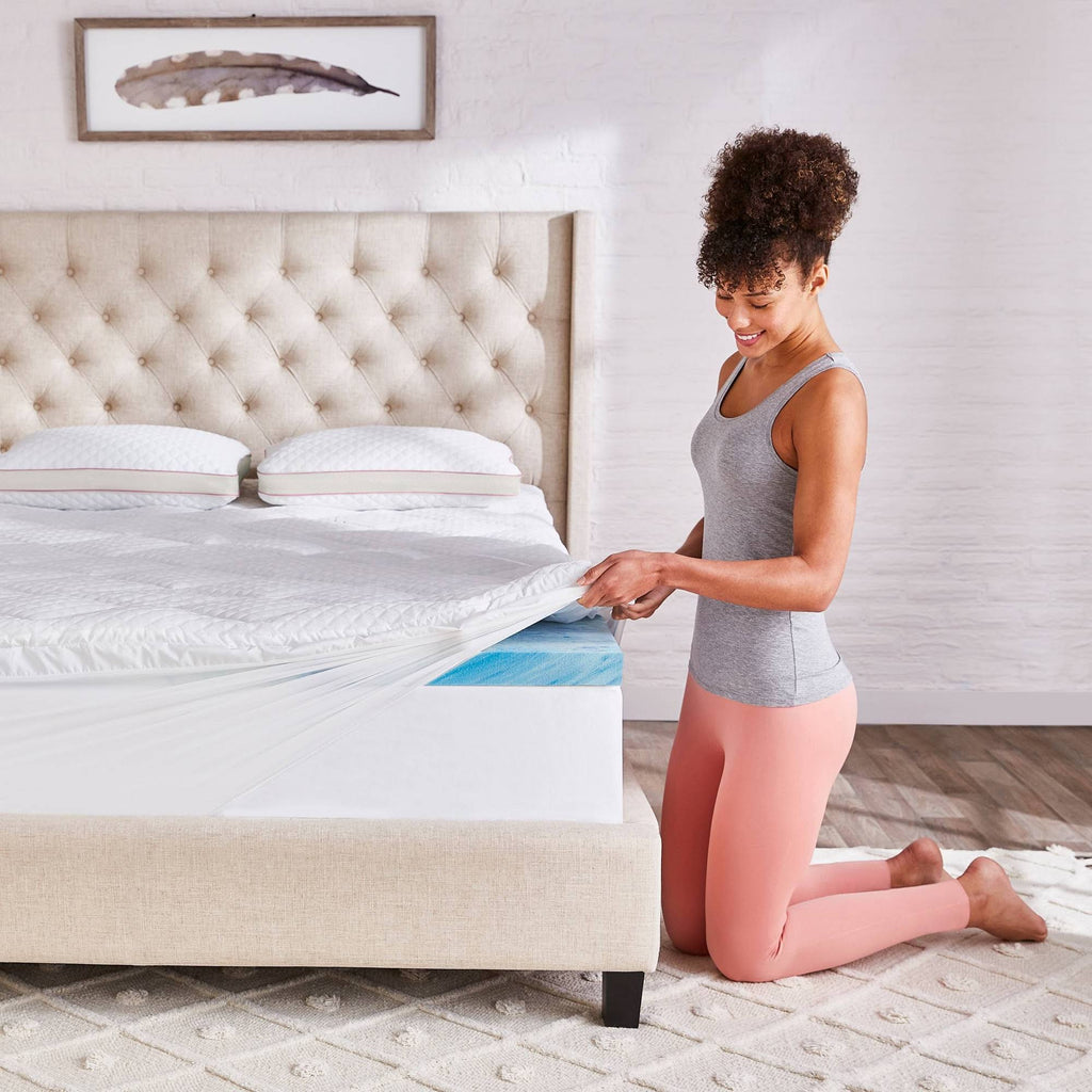 California King Gel Memory Foam Mattress Topper G2222