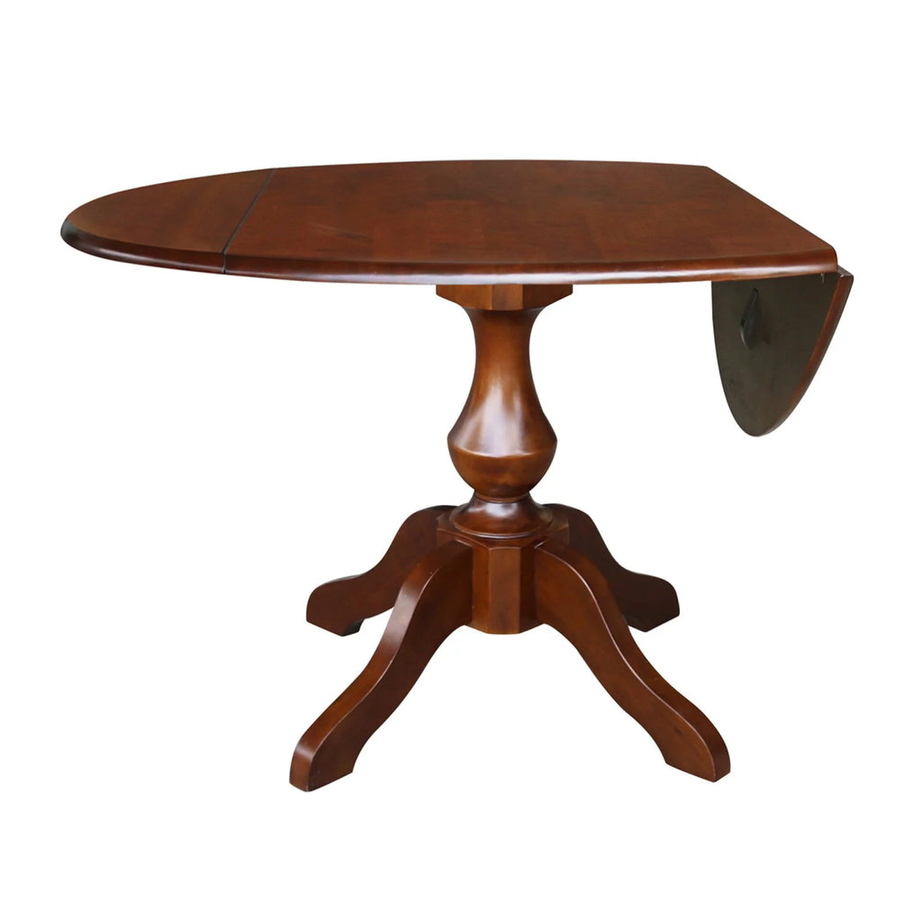 Drop Leaf Dining Table in White G10187