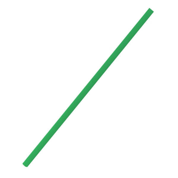 7.75 in. All Green Paper Straw C268279