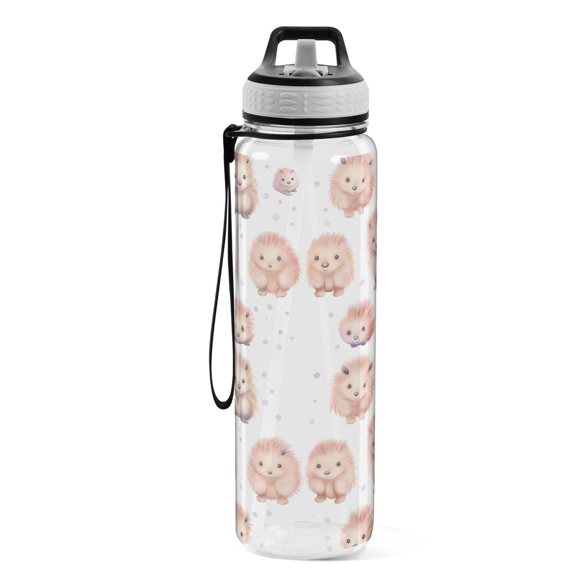 32oz Tritan Clear Water Bottle with Straw K857