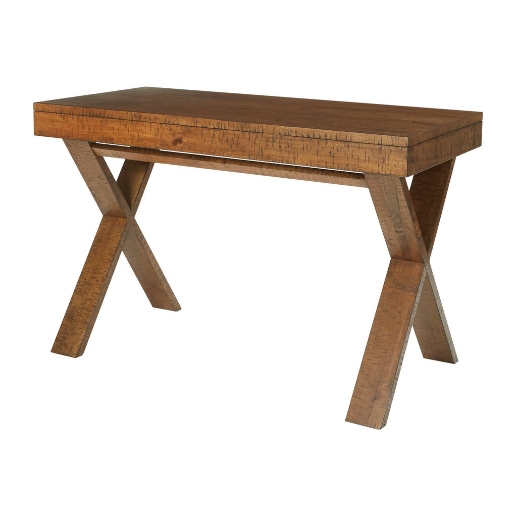 Distressed Brown Desk V724