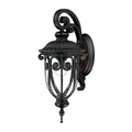 1-Light Matte Black Outdoor Wall Lantern Z30825