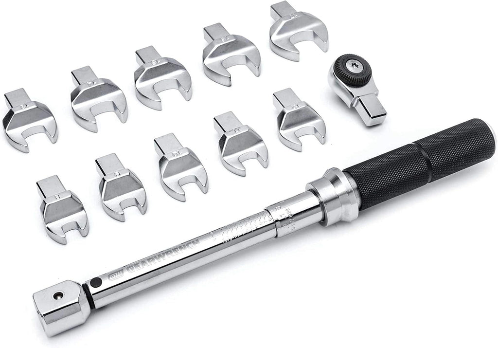 12 Pc. 1/4" Drive Metric Interchangeable Torque Wrench Set K149871