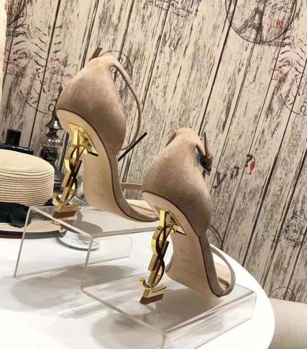 Beige Suede Sandals U844