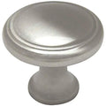 Satin Nickel Round Cabinet Knob 25 Pack E144