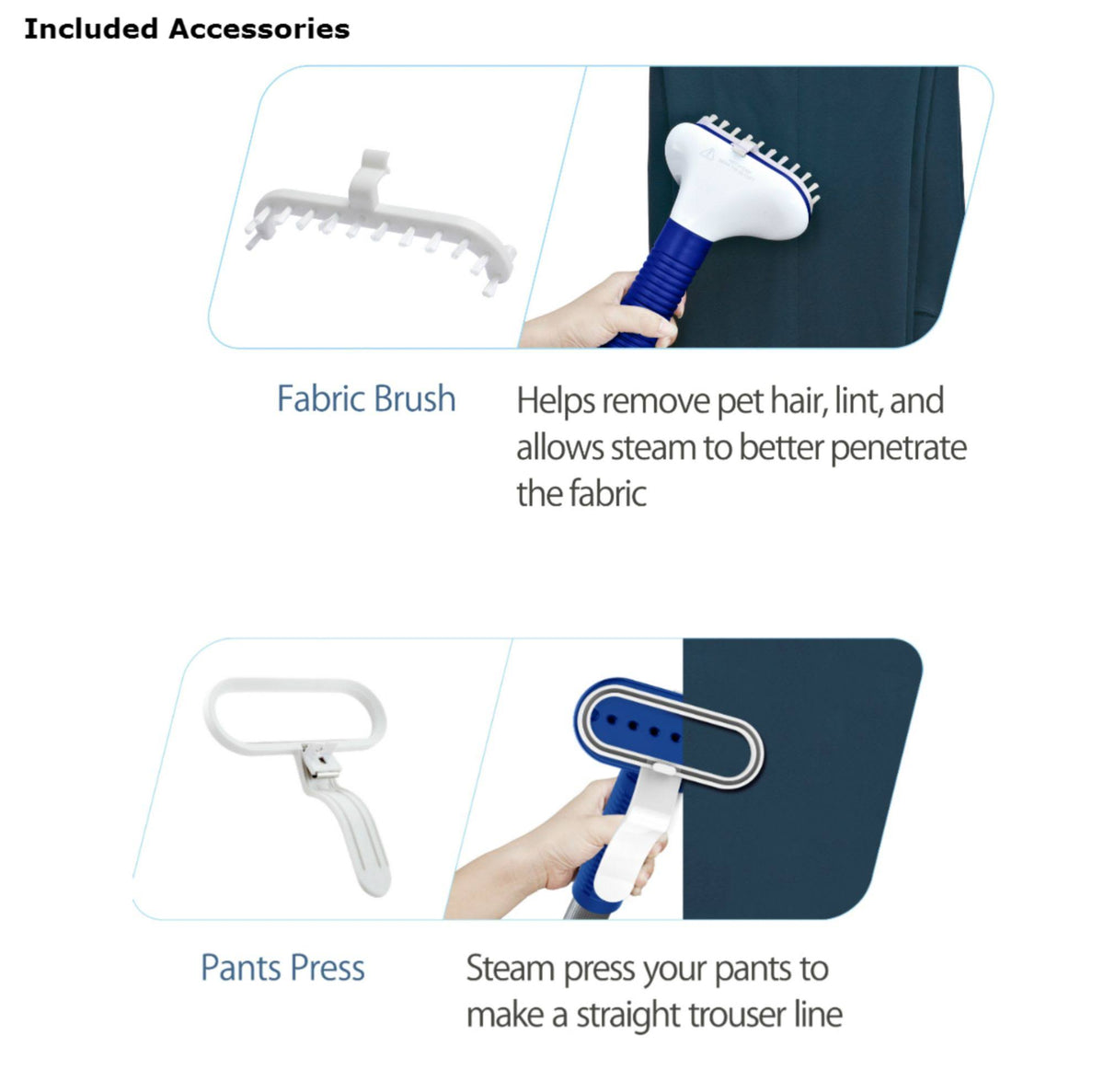 Blue Garment Steamer H6069