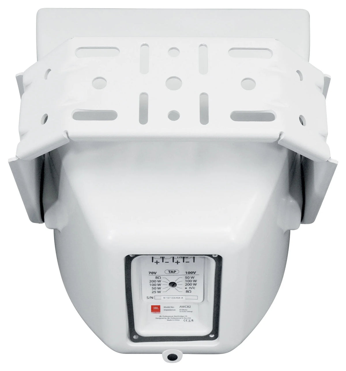 8" White Indoor/Outdoor Surface Mount Speakers M25029